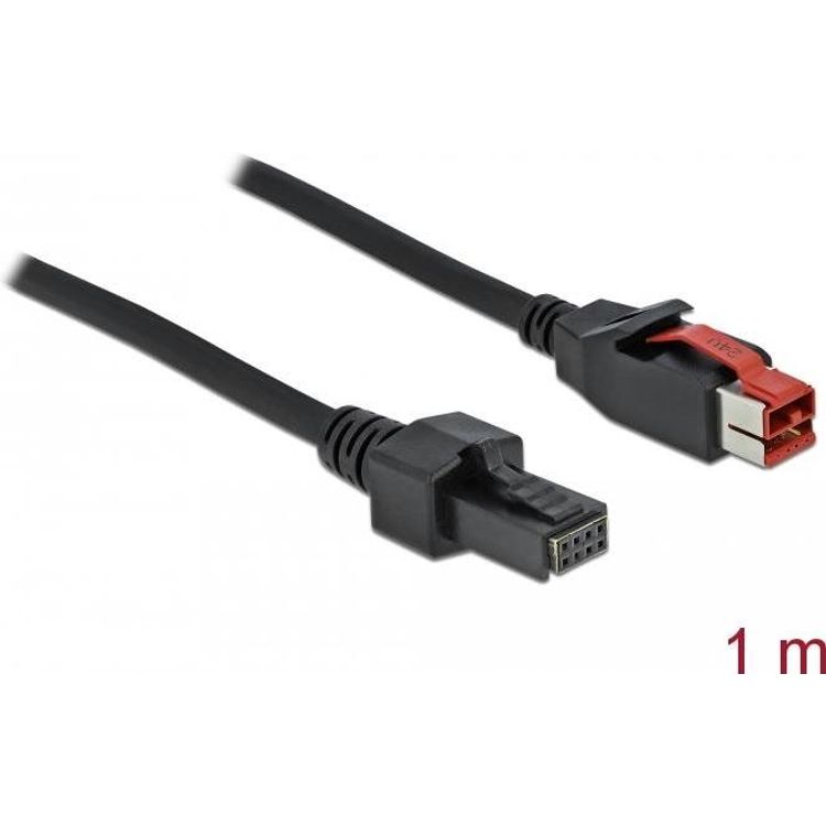 Tootefoto - DeLOCK 85950 toitekaabel Must 1 m PoweredUSB