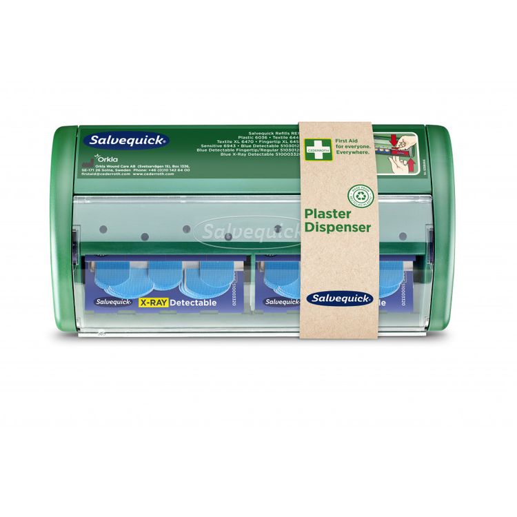 Tootefoto - Plaastriautomaat Salvequick X-ray, Cederroth