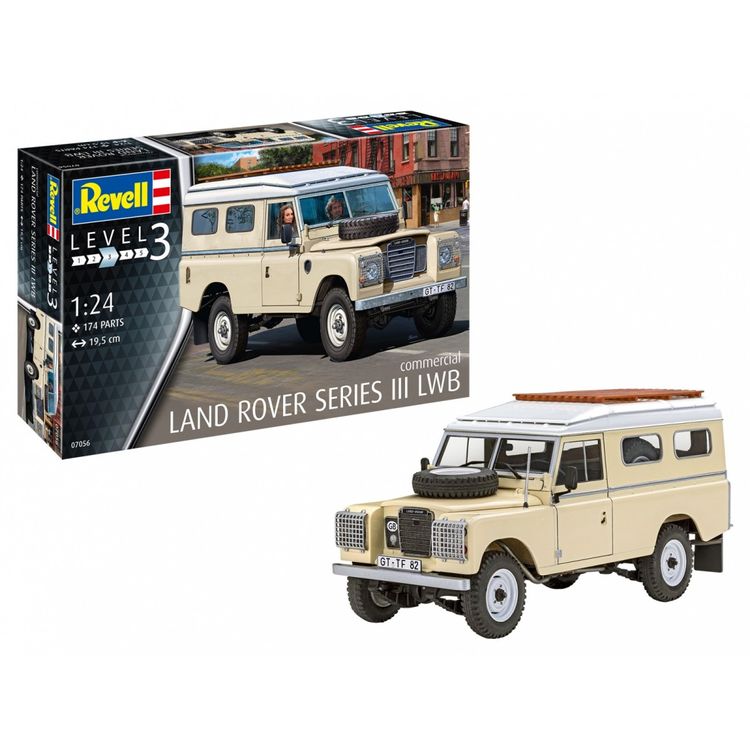 Tootefoto - Plastic model Land Rover series III LWB 1/24