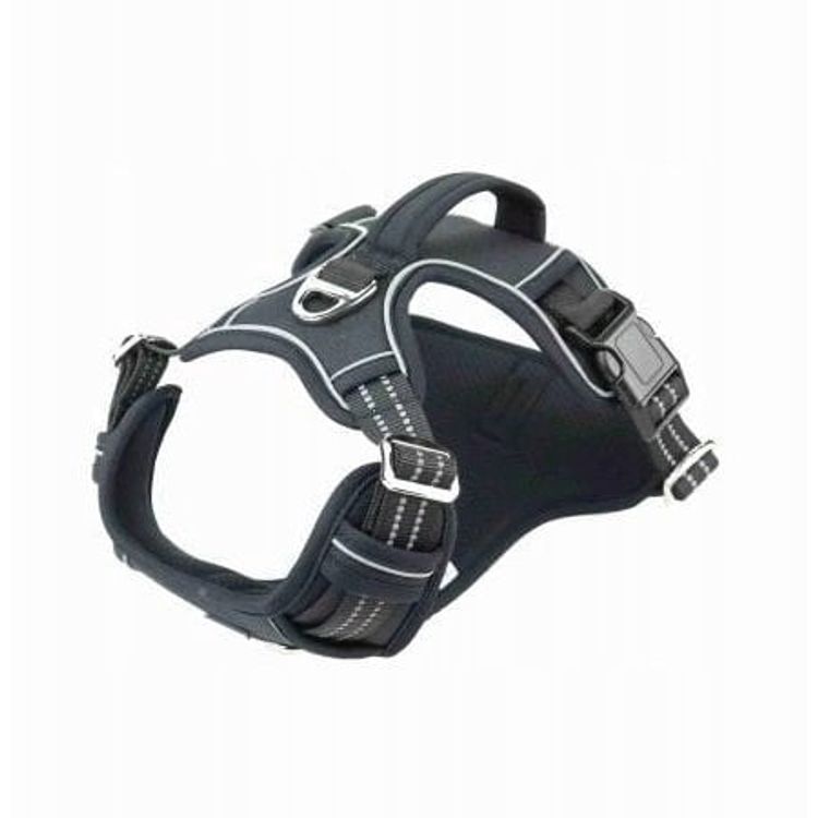 Tootefoto - Rakmed, koerale, must, Oxfordi materjal, XL, kaelam t 55-83cm/rindkere suurus 50-94cm