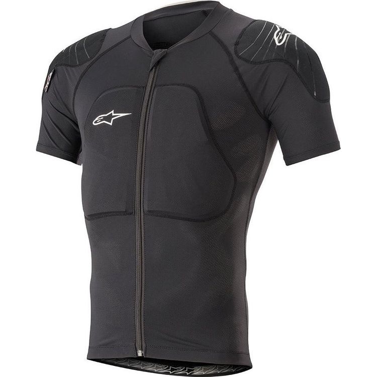 Tootefoto - Alpinestars kaitser l hikeste varrukatega ALPINESTARS PARAGON LITE PROTECTION SS JACKET, must, Level 1 kaitse Suurus: S