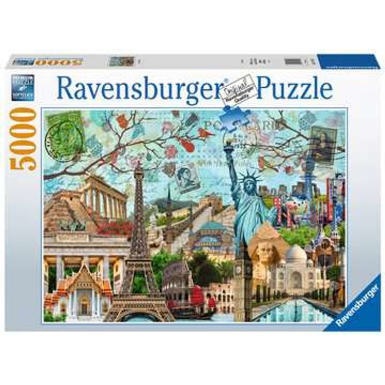 Tootefoto - Ravensburger Big City Collage Pusle Linn