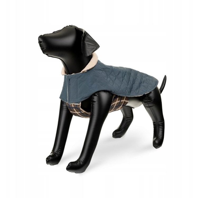 Tootefoto - Mantel, koerale, tumesinine, tepitud, suurus 5XL, 70