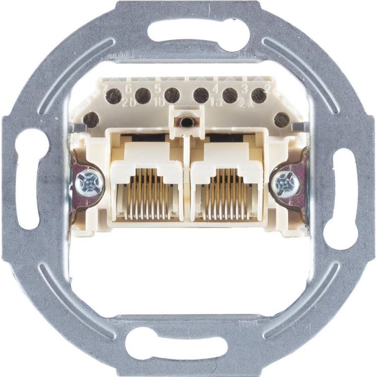 Tootefoto - S/CONN maximum connectivity UAE Anschlu dose 2 x 8/8, parallel, ohne Abdeckung, Unterputz (74231-1)