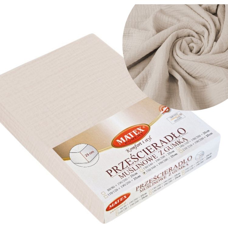 Tootefoto - Matex Shet 90 x 200 koos kustutusraviga matex musliin 15