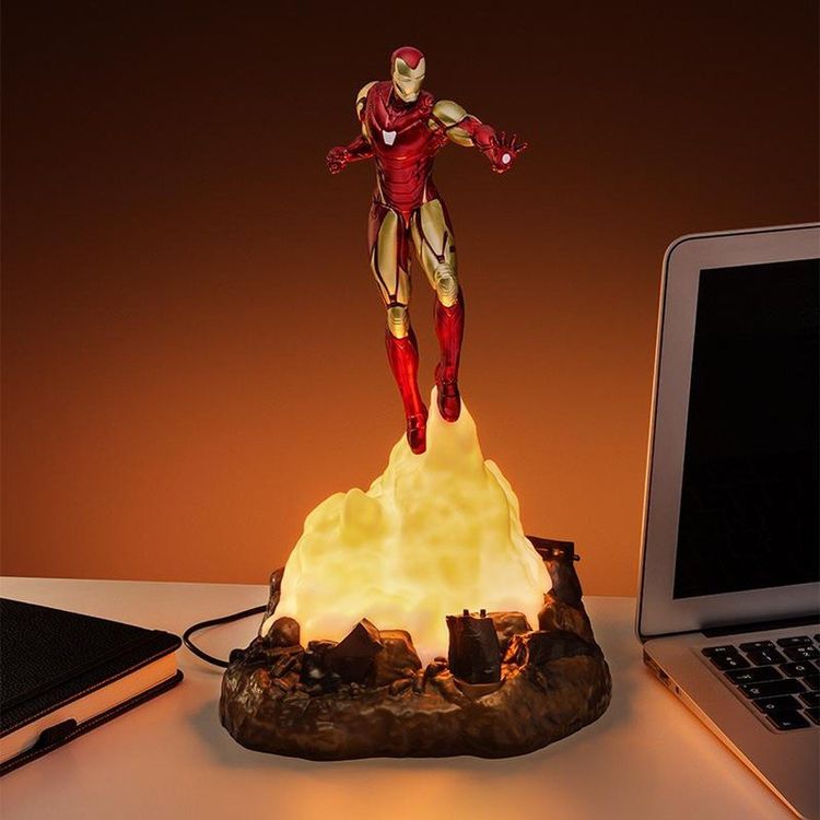 Tootefoto - Paladone PALADONE Marvel Iron-Man Diorama lamp (k rgus: 31,5 cm)