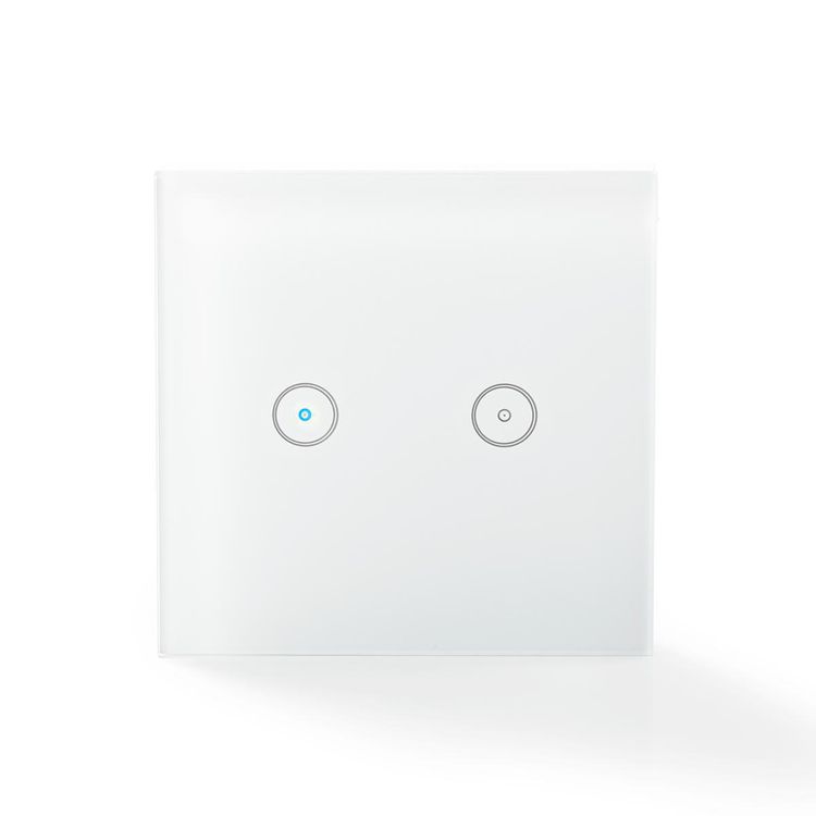 Tootefoto - Nedis WLAN Smart Lichtschalter (WIFIWS20WT) - Dual