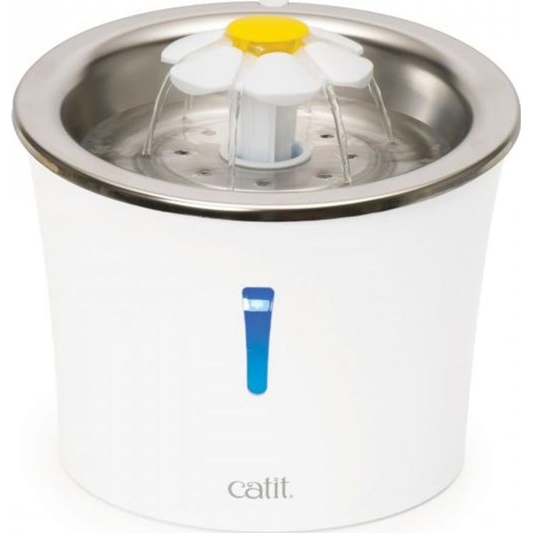 Tootefoto - Catit 43725 koera ja kassi s tmis- ja jootmisvahend Plast, Roostevaba teras Valge Kass Automaatne lemmikloomajootja