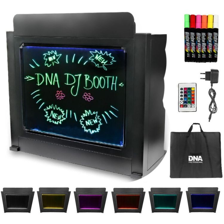Tootefoto - DNA DJ BOOTH BK DJ station with illuminated board