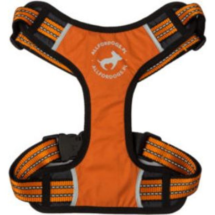 Tootefoto - All For Dogs Orange sport harness size M (60-100cm)