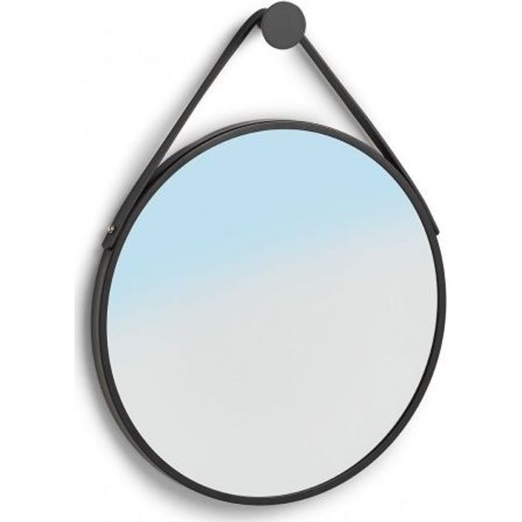 Tootefoto - Zeller Seinapeegel, metall/plast, must, 40x2,1 cm. Aas: 62,5x0,4 cm