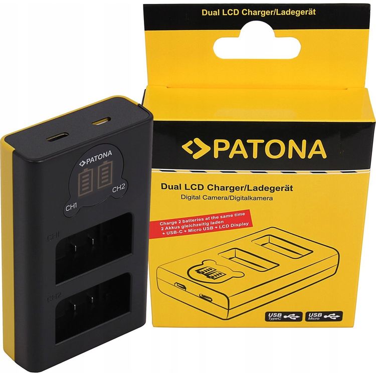 Tootefoto - Patona 141624 kaameralaadija akulaadija USB digikaamera aku
