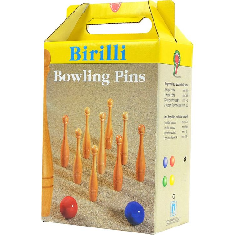 Tootefoto - Lucio Londero Puidust keegel