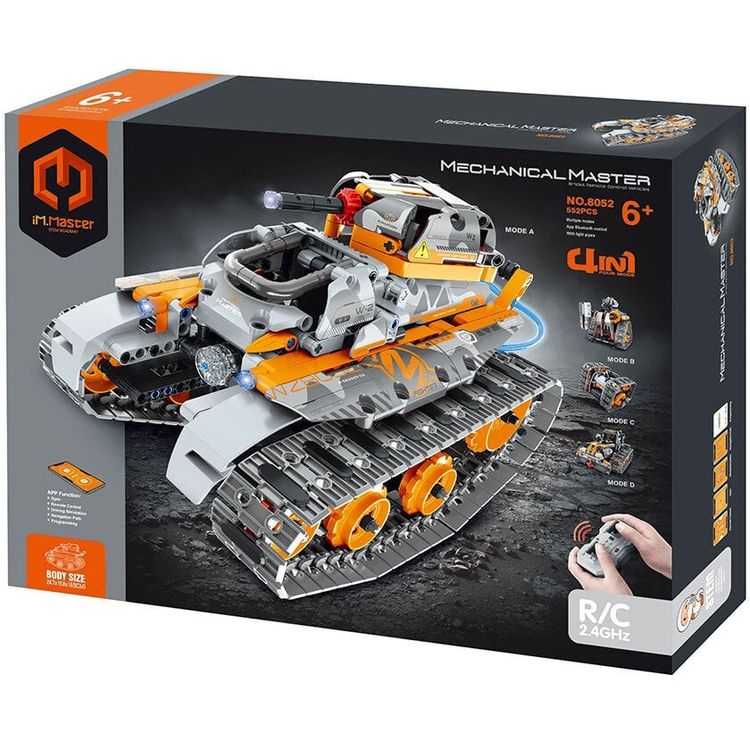 Tootefoto - IM.MASTER RC bricks tank 4in1 552el 8052 41278