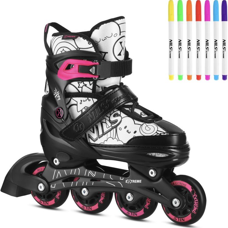 Tootefoto - Nils Extreme NH10907 4w1 Y WOROLKI Z WYM. P OZ HOKEJOW TINTY R OWE ROZM. M(35-38) NILS EXTREME