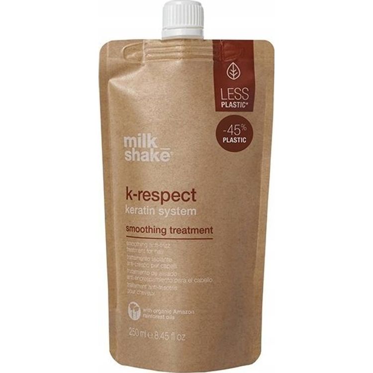 Tootefoto - Piimakokteil piimakokteil, K-Respect, keratiin, juuksekreem, silumiseks, 250 ml naistele