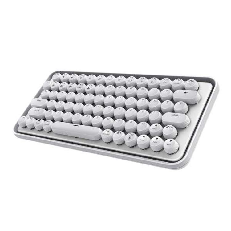 Tootefoto - Rapoo Ralemo Pre 5 klaviatuur USB + Bluetooth Saksa keel Valge