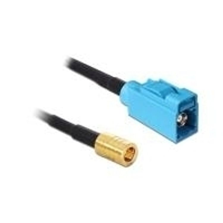 Tootefoto - DeLOCK 88652 koaksiaalkaabel RG-174 3 m SMB FAKRA Z Must