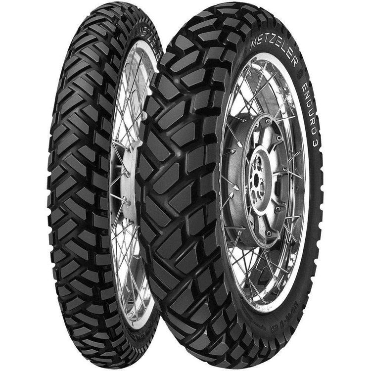 Tootefoto - 90/90-21 Metzeler ENDURO 3 SAHARA 54S TT ENDURO ON/OFF Front for DualPurpose bikes null