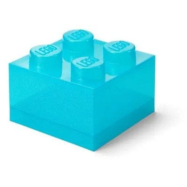 Tootefoto - Lego Brick 4 jasnoniebieski prze roczysty 40090802