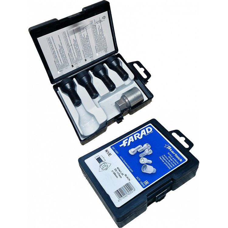 Tootefoto - Lukustusp. P14X1.25/28/17 (P28. Ch17) N1/E Blk. Starlock Black