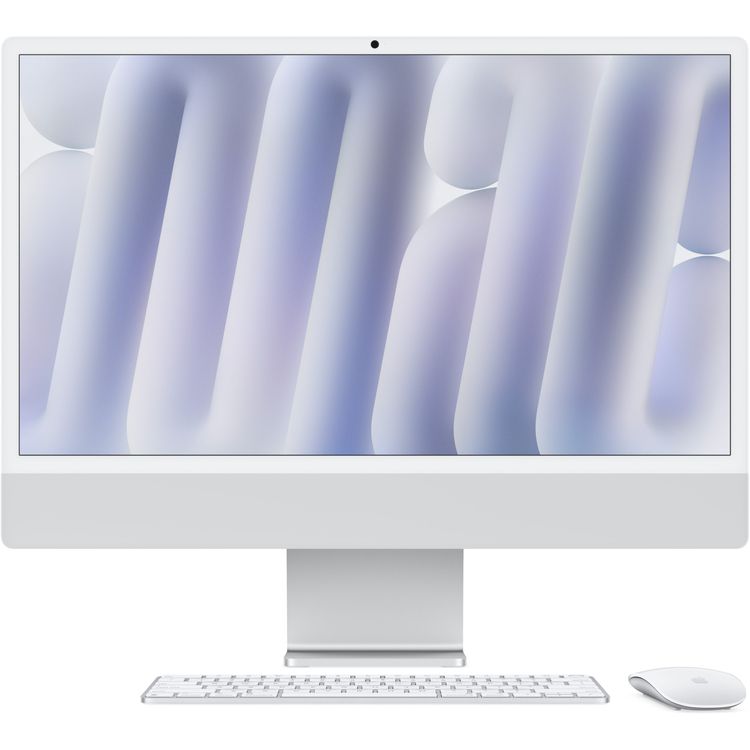 Tootefoto - Apple iMac24" Silver/M4-10C-CPU,10C-GPU/24GB/512GB SSD/NK-ID-Deutsch/MM2/1GB Ethernet (Z1EJ_1021_DE_CTO)