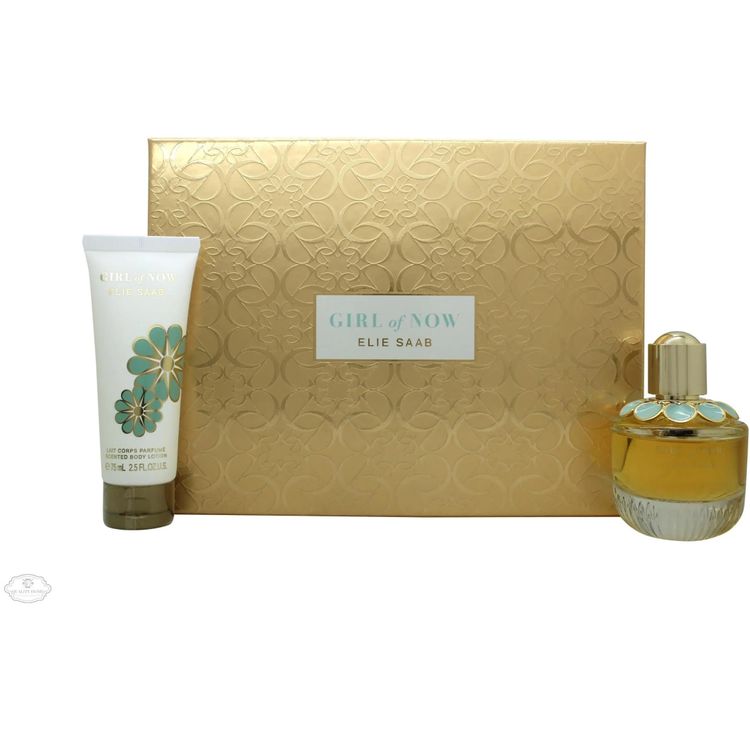 Tootefoto - Set Elie Saab: Girl of Now, Eau De Parfum, For Women, 50 ml + Girl of Now, Hydrating, Body Lotion, 75 ml For Women