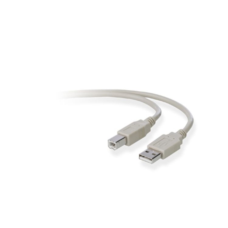 Tootefoto - Belkin USB A/B 3m USB-kaabel USB 2.0 USB B Hall
