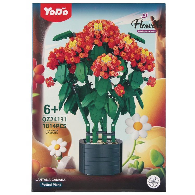 Tootefoto - CONSTR FLOWERS BLOCKS 1814TK 29X41X6 MC PUD 18