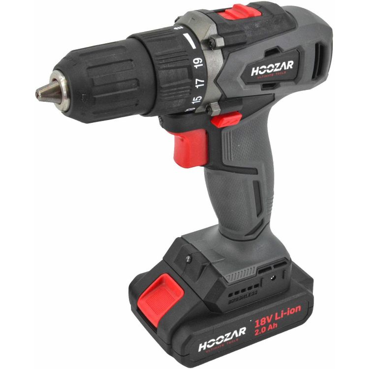 Tootefoto - Hoozari harjadeta kruvikeeraja 18v 1x2.0ah 45nm CD45BL-D1