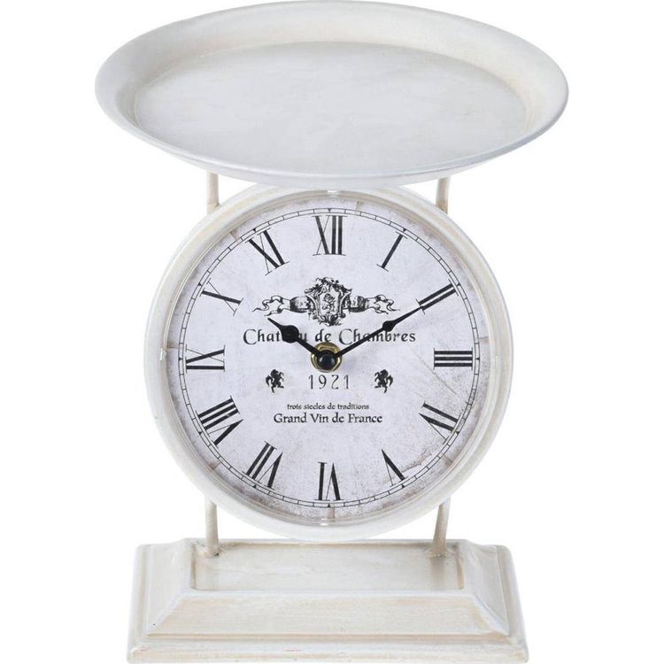 Tootefoto - H&S Decoration DECORATIVE seisukell, antiikstiilis, valge