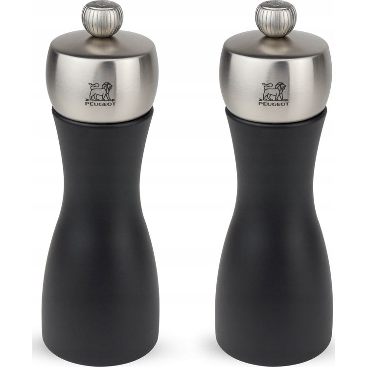 Tootefoto - Komplekt soola- ja pipraveskid 15cm must