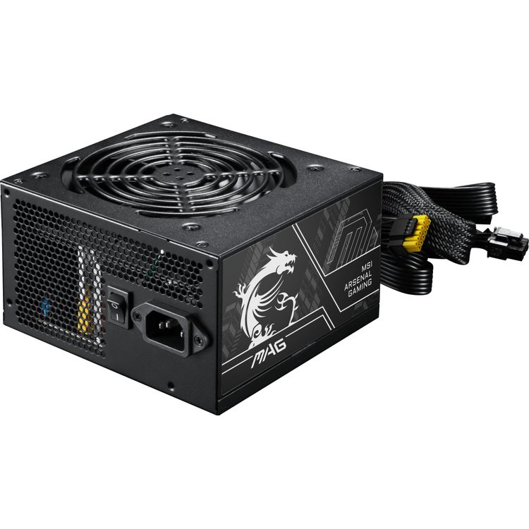 Tootefoto - MSI MAG A750BN PCIE5 II 750W toiteplokk