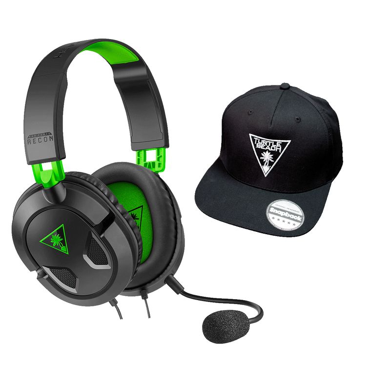 Tootefoto - Turtle Beach Recon 50X K rvaklapp Juhtmega hendatud Peav ru M ngimine Must, Roheline