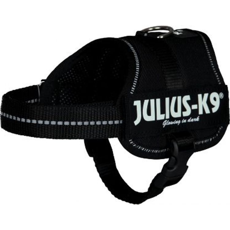 Tootefoto - Julius-K9 Powerharness XS Must Pol ester Koer Vestrakmed