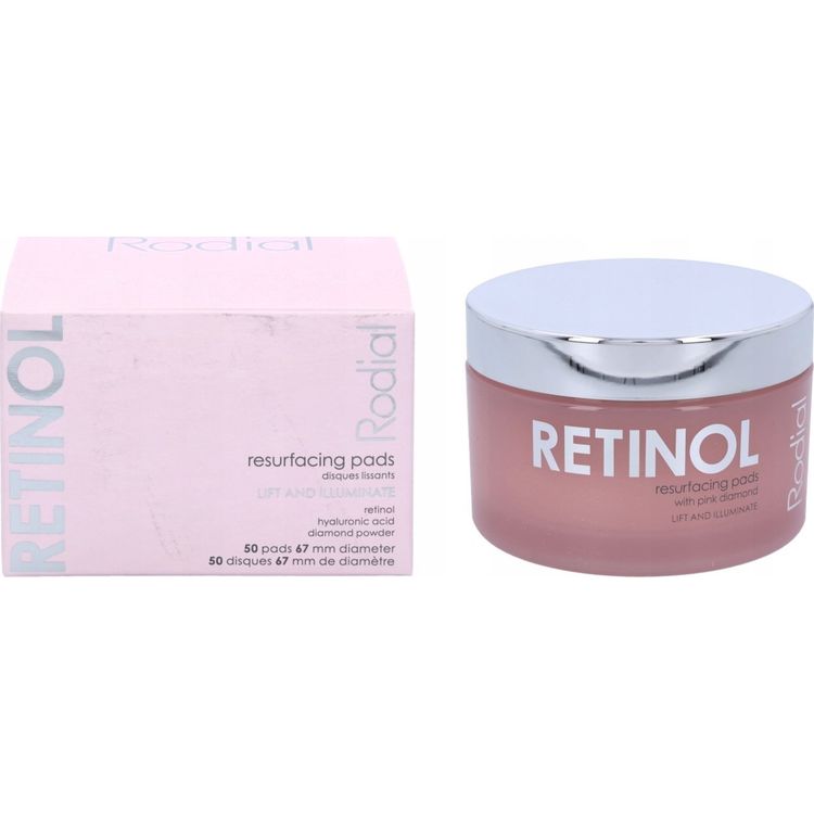 Tootefoto - Rodial, retinool, t stetud ja kiirgav, , koorige padjad, 50 tk naistele