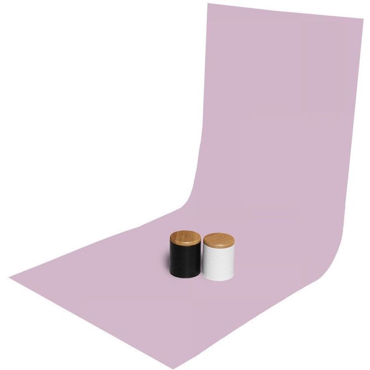 Tootefoto - Glareone PVC taust 60x130 cm - heleroosa