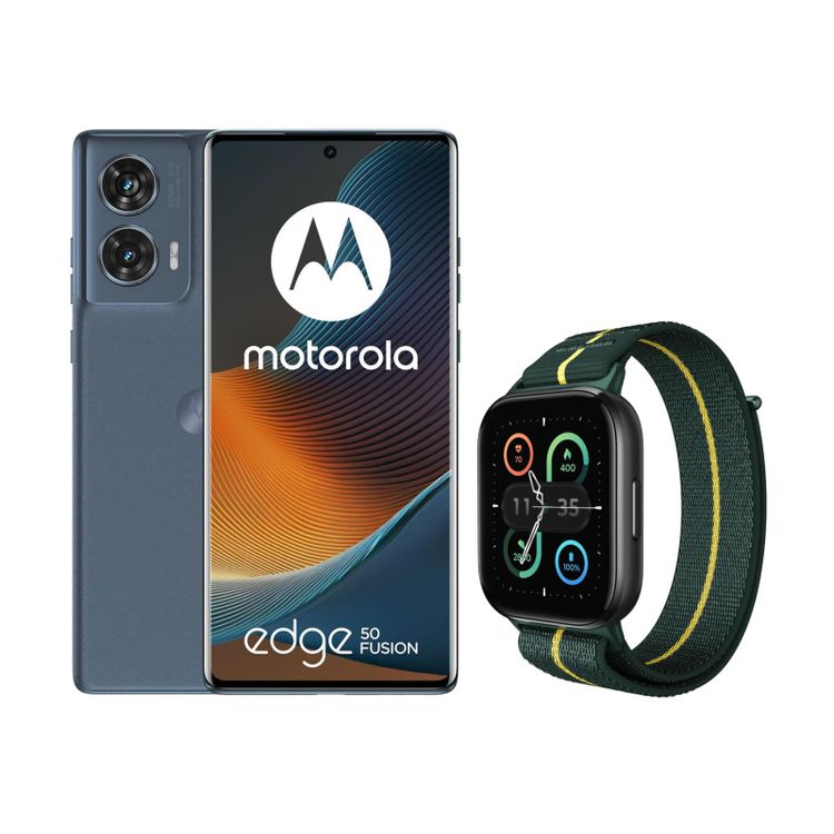 Tootefoto - Motorola edge 50 fusion 5G 8/256GB Forest Blue + watch fit