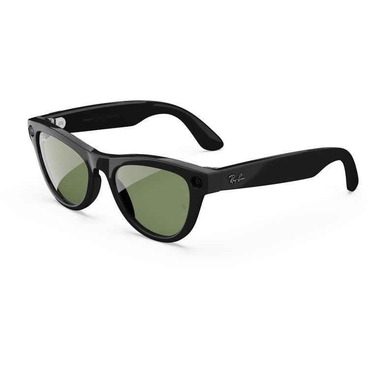Tootefoto - META Ray-Ban Skyler G2 l ikivad mustad, rohelised AI-prillid
