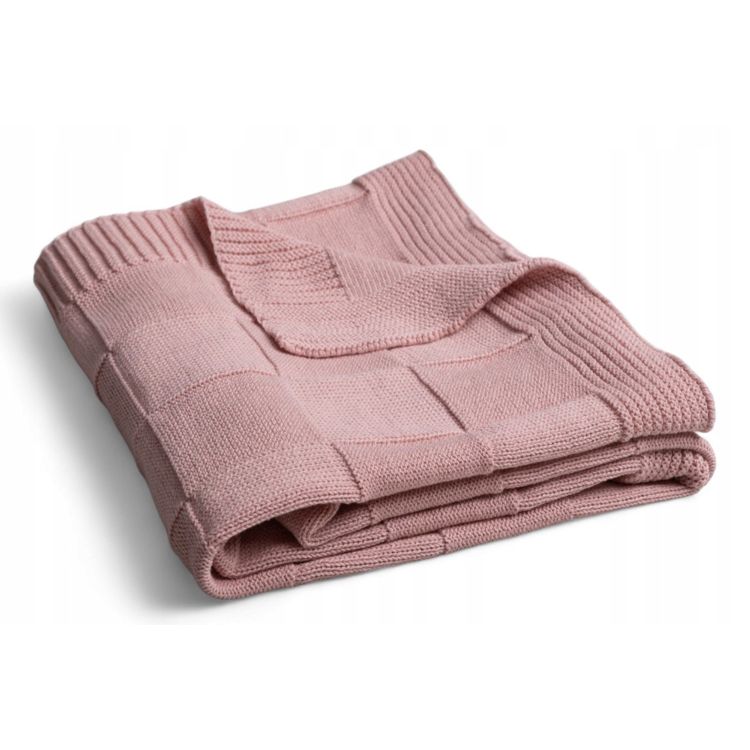 Tootefoto - Ruudukontrollide tekk puuvillaga 80x100