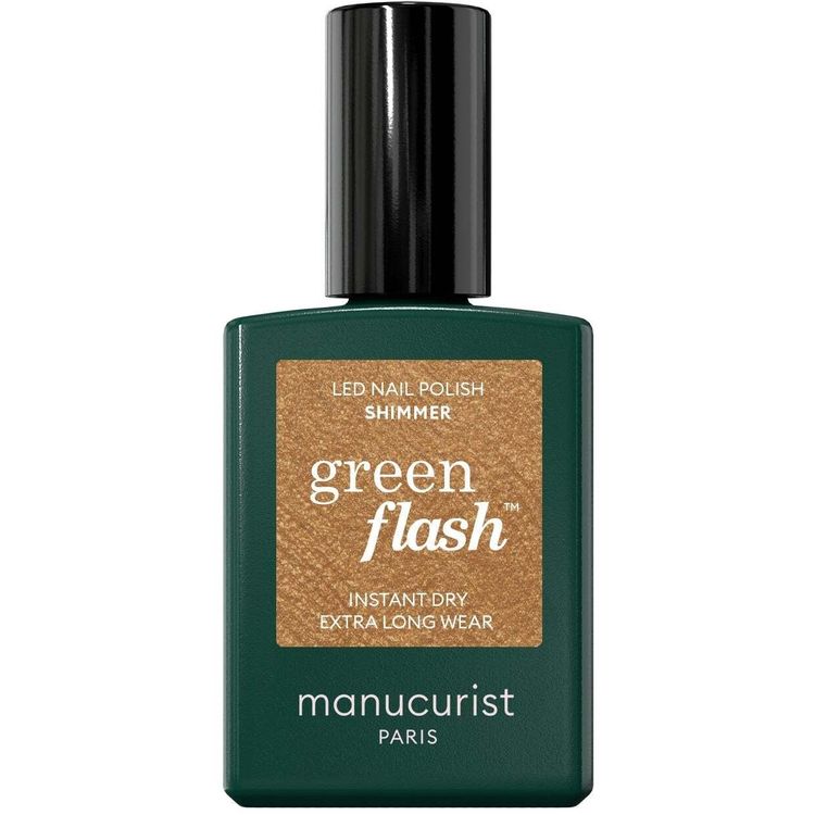 Tootefoto - MANUCURIST Green Flash Led Gel Nail Lacquer Shimmer k nelakk 15ml