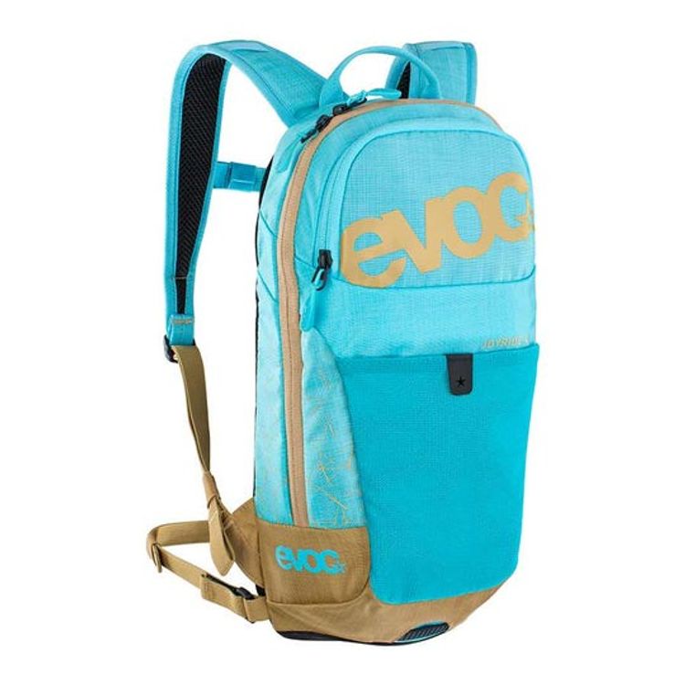 Tootefoto - Plecak rowerowy dla dzieci Evoc Joyride 4 - neon blue/gold