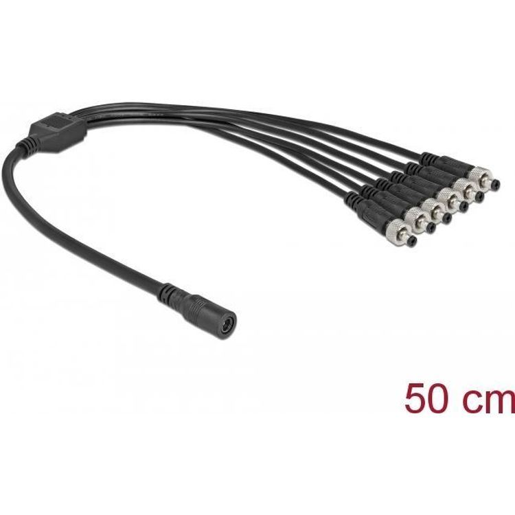 Tootefoto - DeLOCK 86591 kaablijagur v i - hendaja Kaabli splitter Must