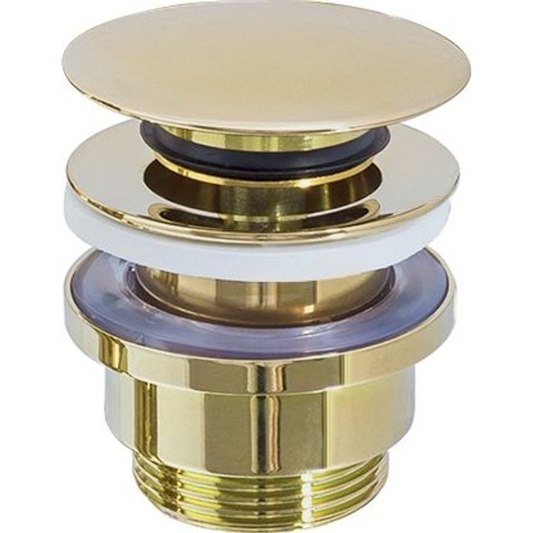 Tootefoto - Rea Sink Plug Universal Golden Click-Clack Rea