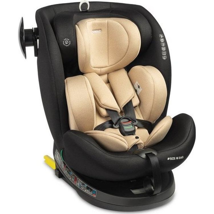 Tootefoto - Caretero turvatool COMMO I-SIZE BEIGE (40-150)