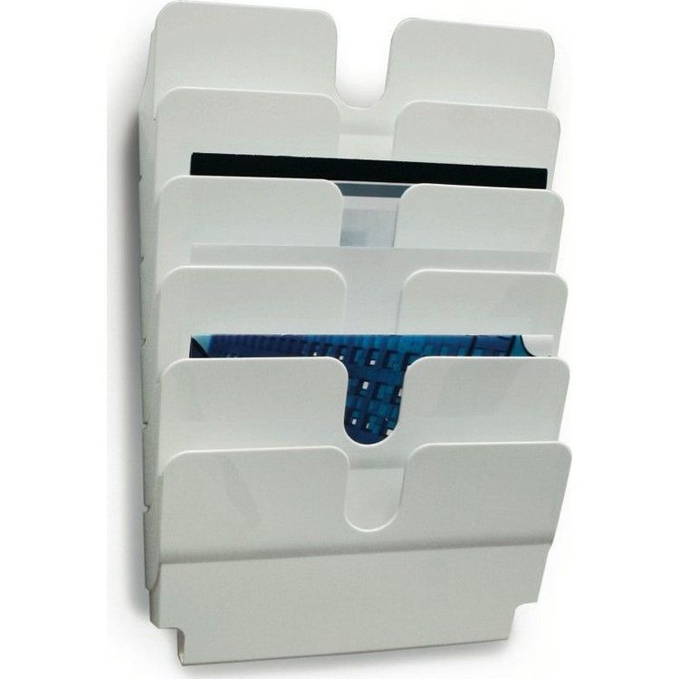 Tootefoto - Vastupidav Horisontaalne dokumendimahuti valge A4 Flexiplus 6 Vastupidav