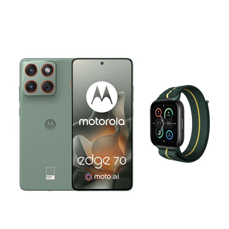 Tootefoto - Motorola edge 70 5G 12/512GB Lily Pad 120Hz + watch fit