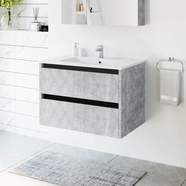 Tootefoto - WASHBASIN CABINET RIVA SA 70DL CONCRETE
