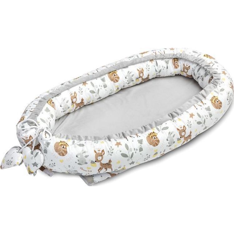 Tootefoto - Sensillo COCOON VELVET 80x45 METSASEIKLUS VALGE /8816