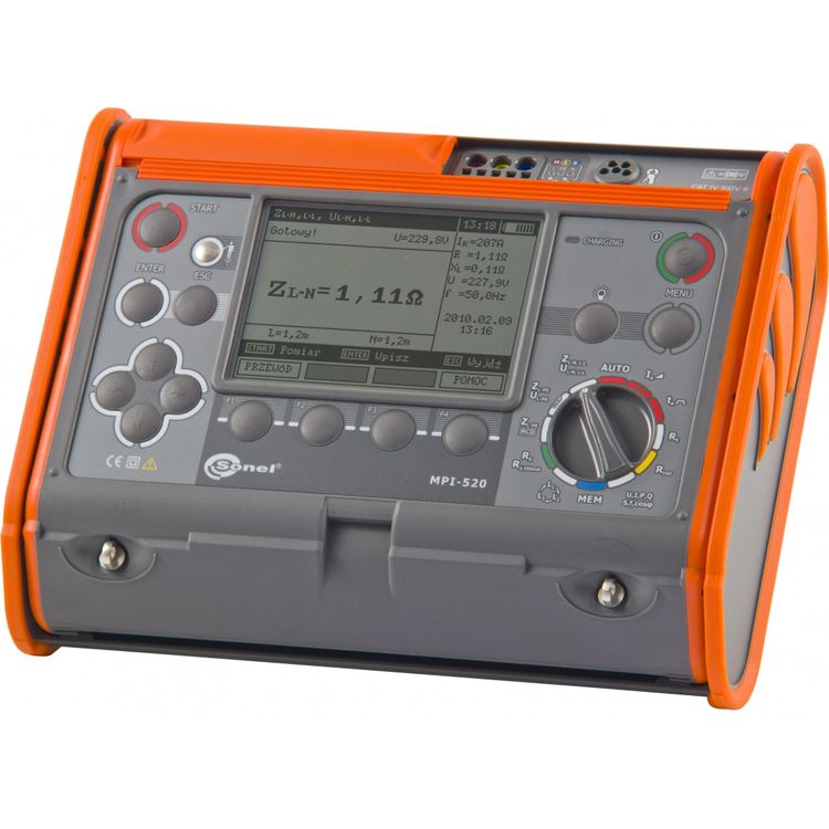 Tootefoto - Sonel MPI-520 multifunction meter for electrical installation parameters (WMPLMPI520)